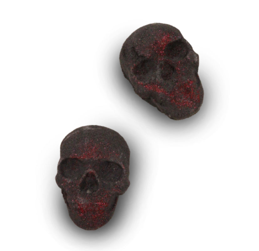 Skull bath bomb