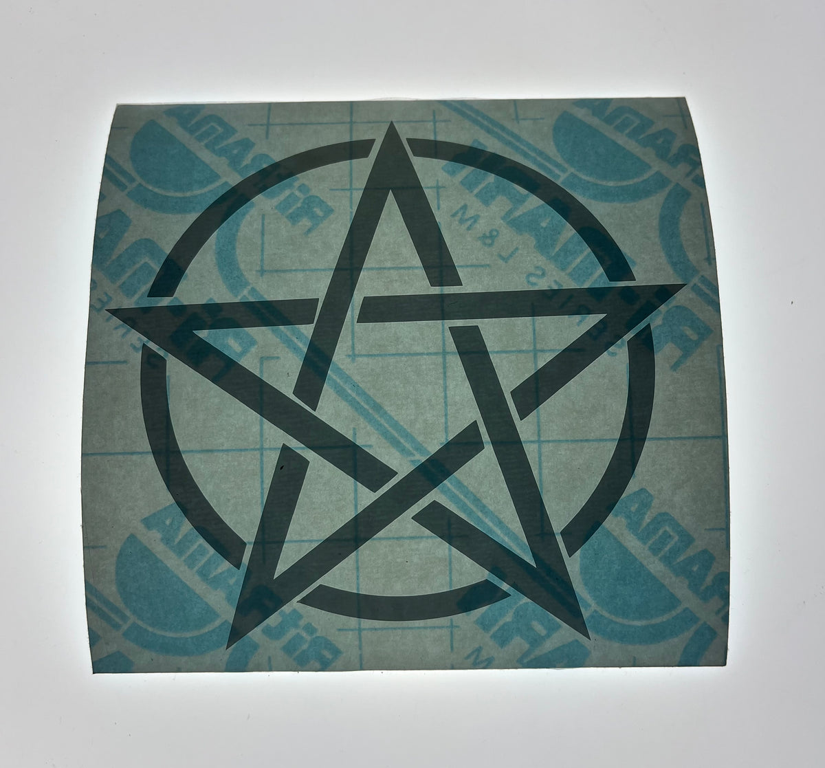 Pentagram Vinyl Decal