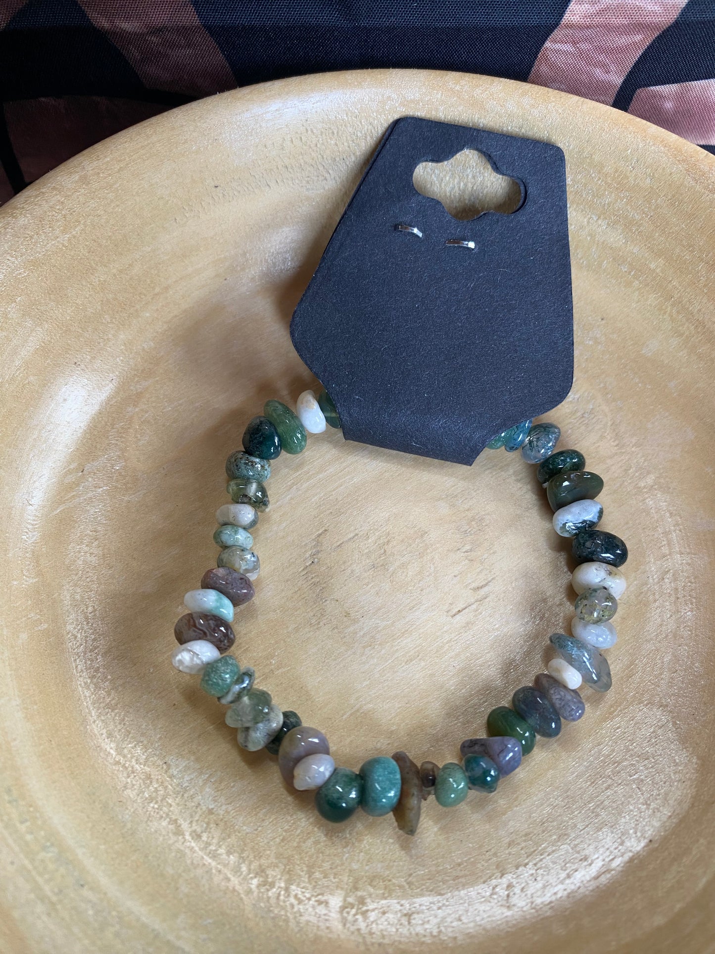 Crystal chip bracelets