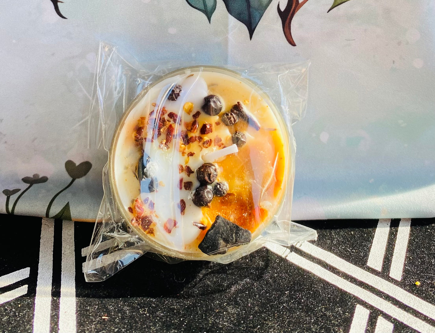 Large dressed tea light candles