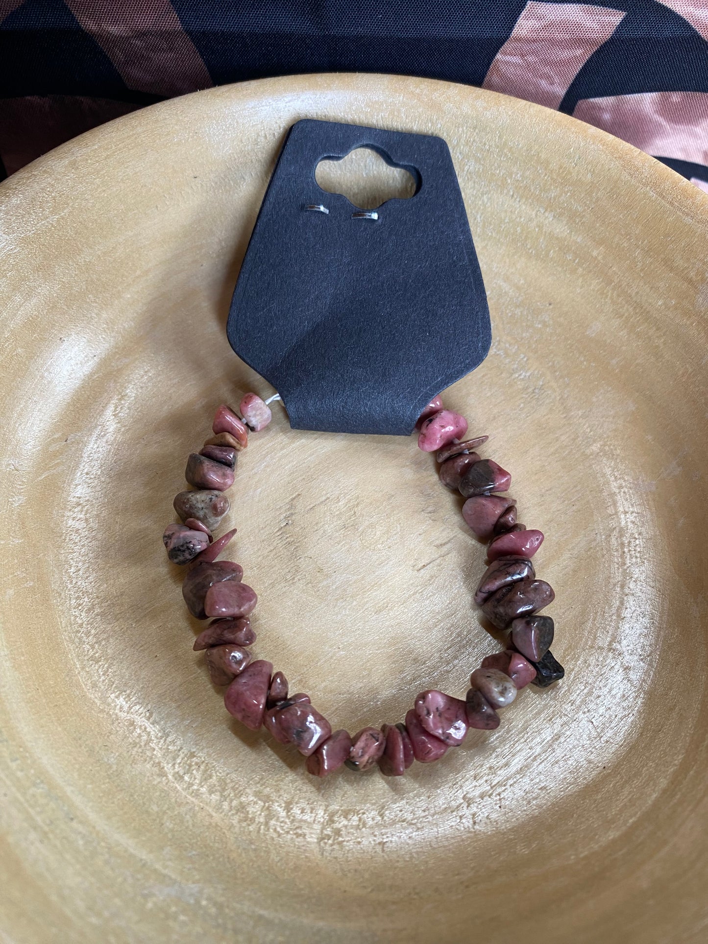 Crystal chip bracelets