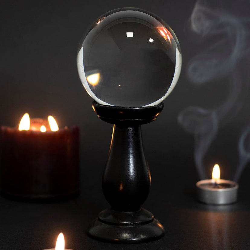 Crystal ball with stand REDUCED