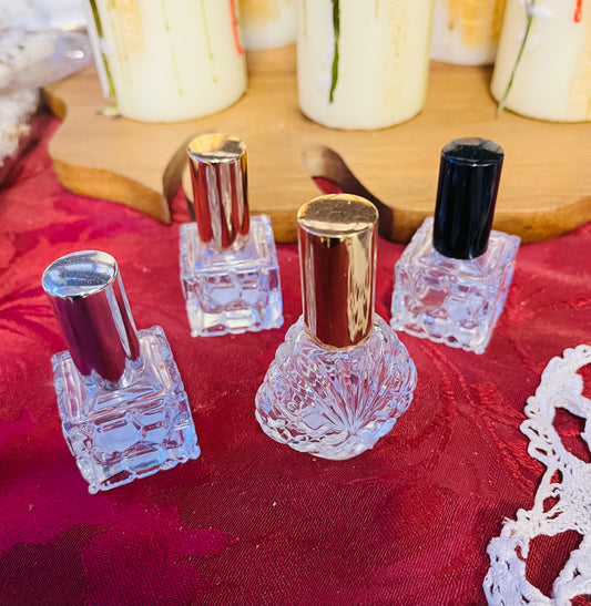 Mini spray bottles (perfume, moon mist etc)