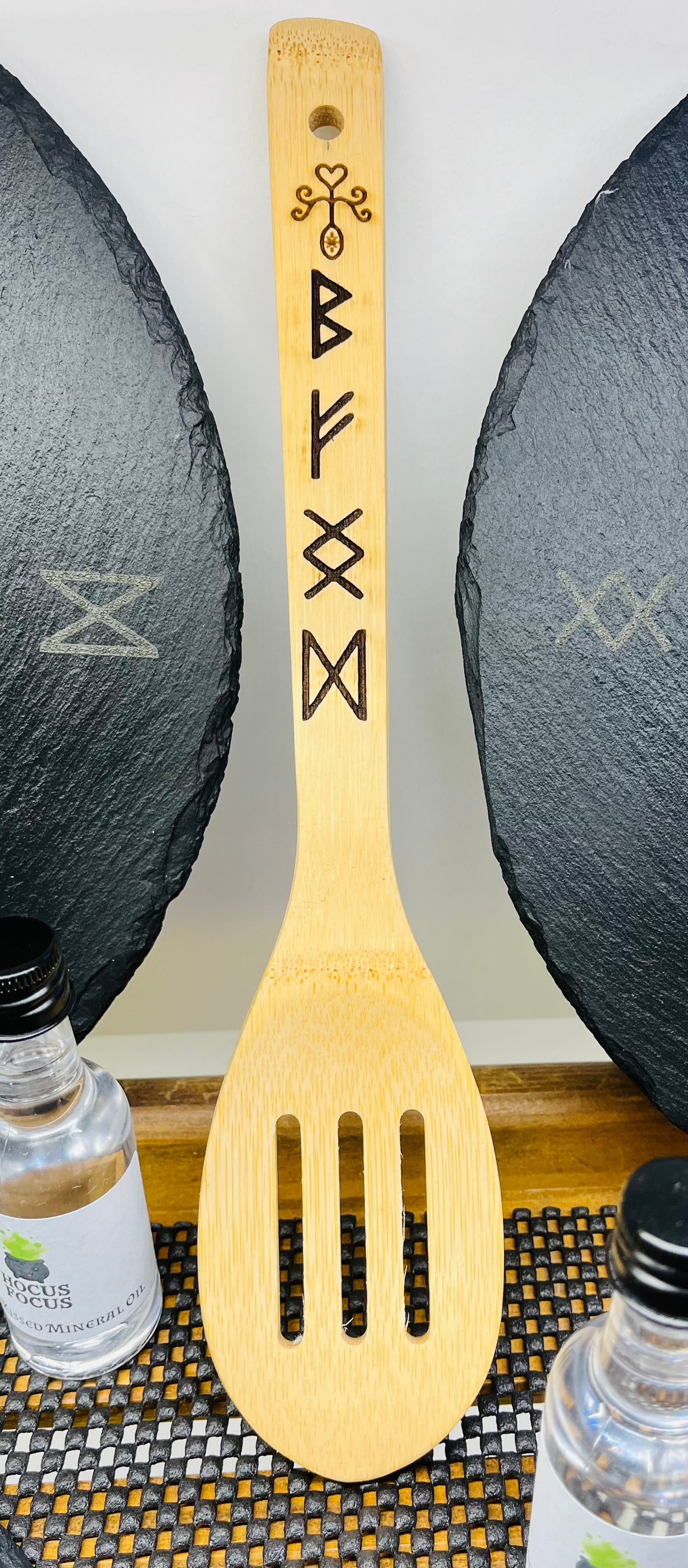 Bamboo kitchen utensils