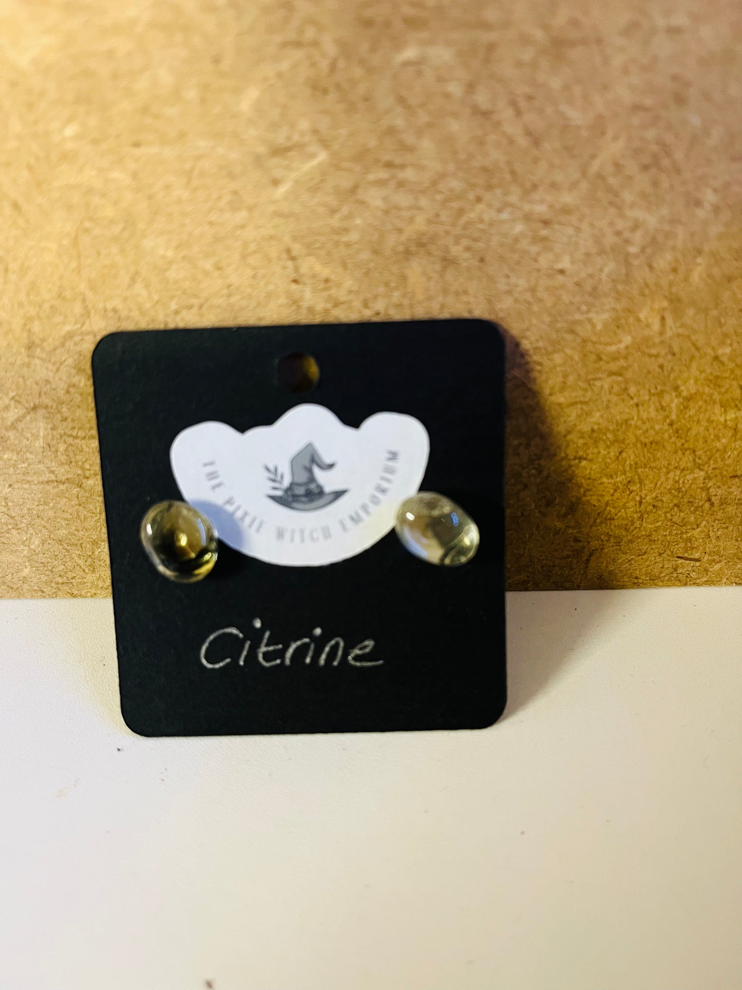 Crystal chip earrings
