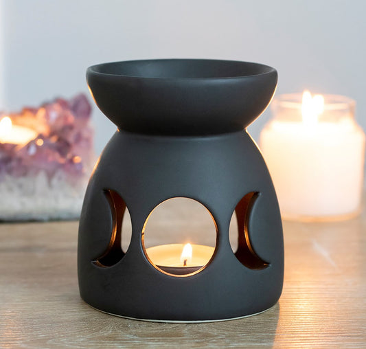 Triple moon burner