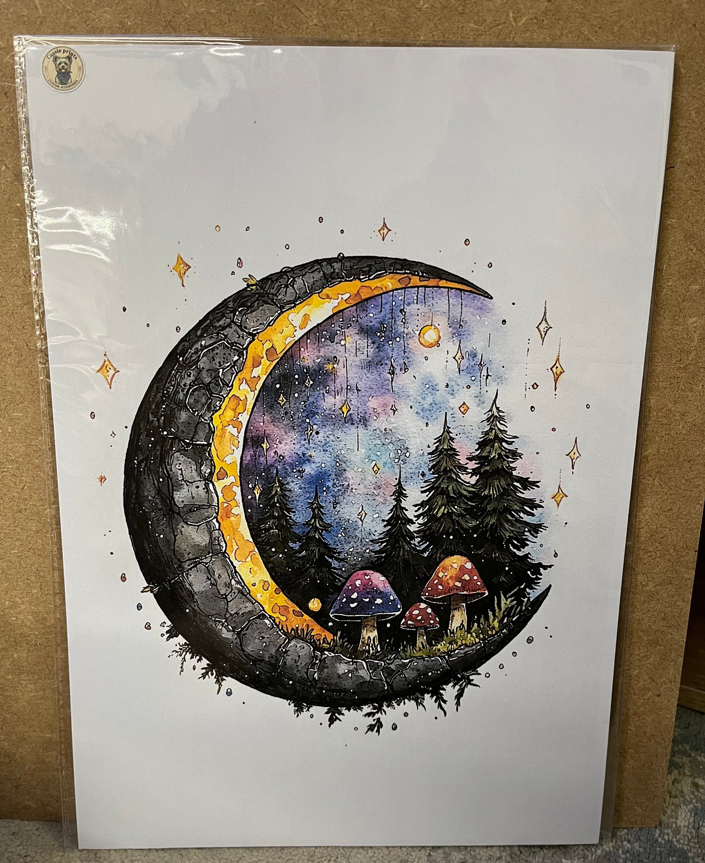 Mushroom prints