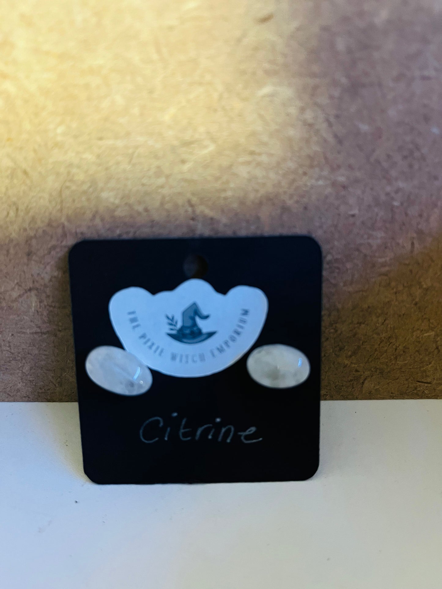 Crystal chip earrings