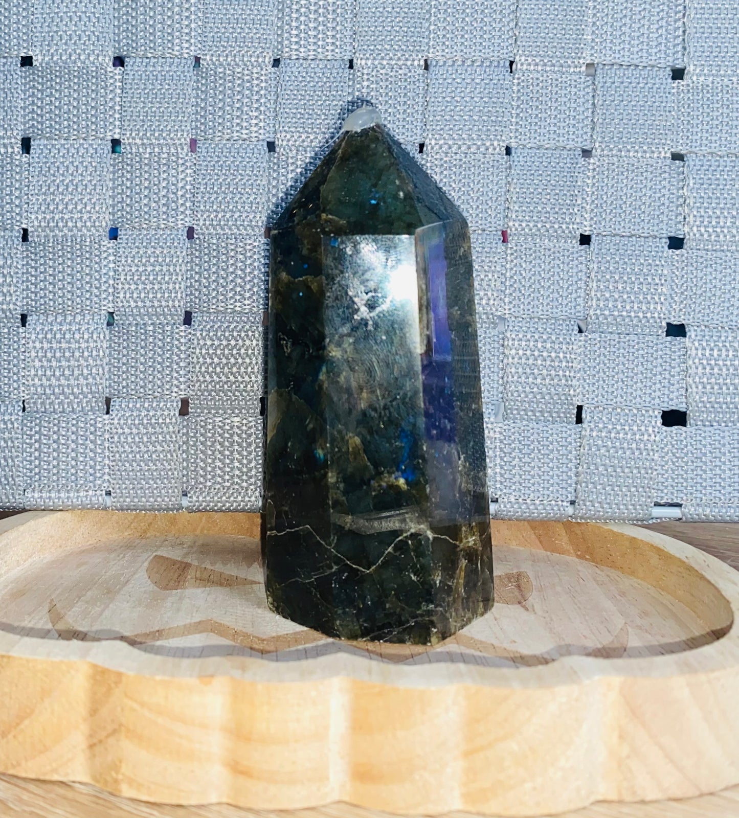 Labradorite tower