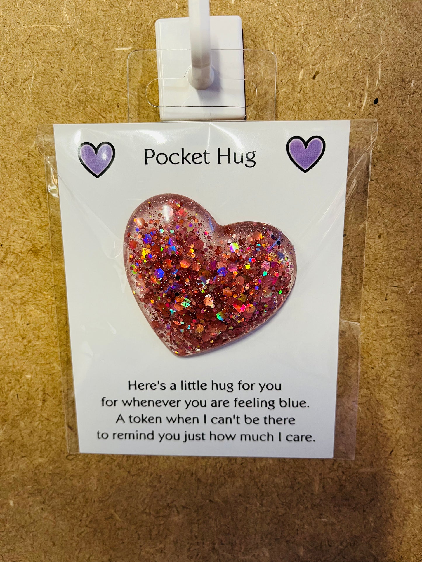 Pocket hug heart L