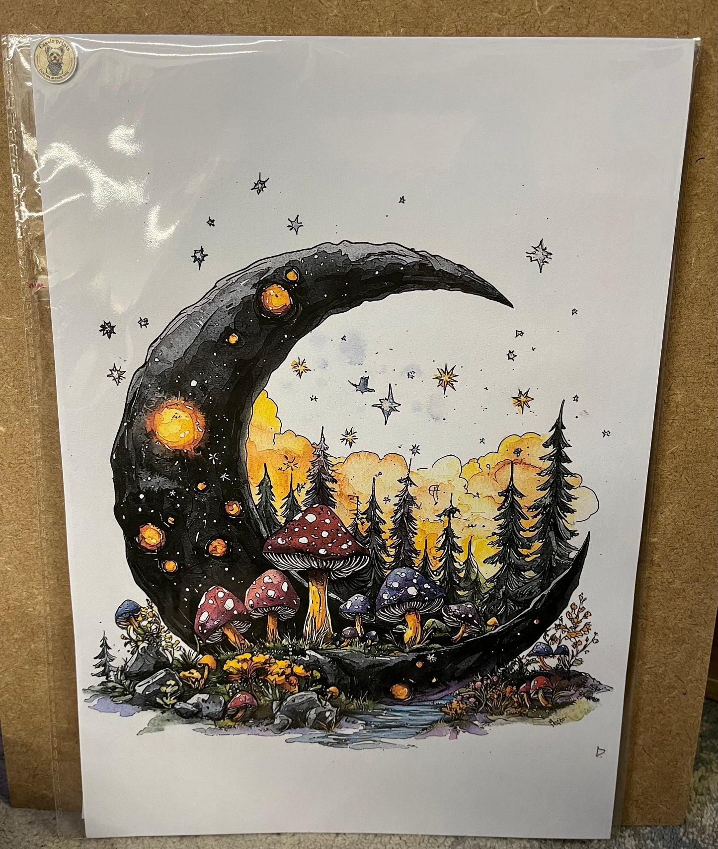 Mushroom prints