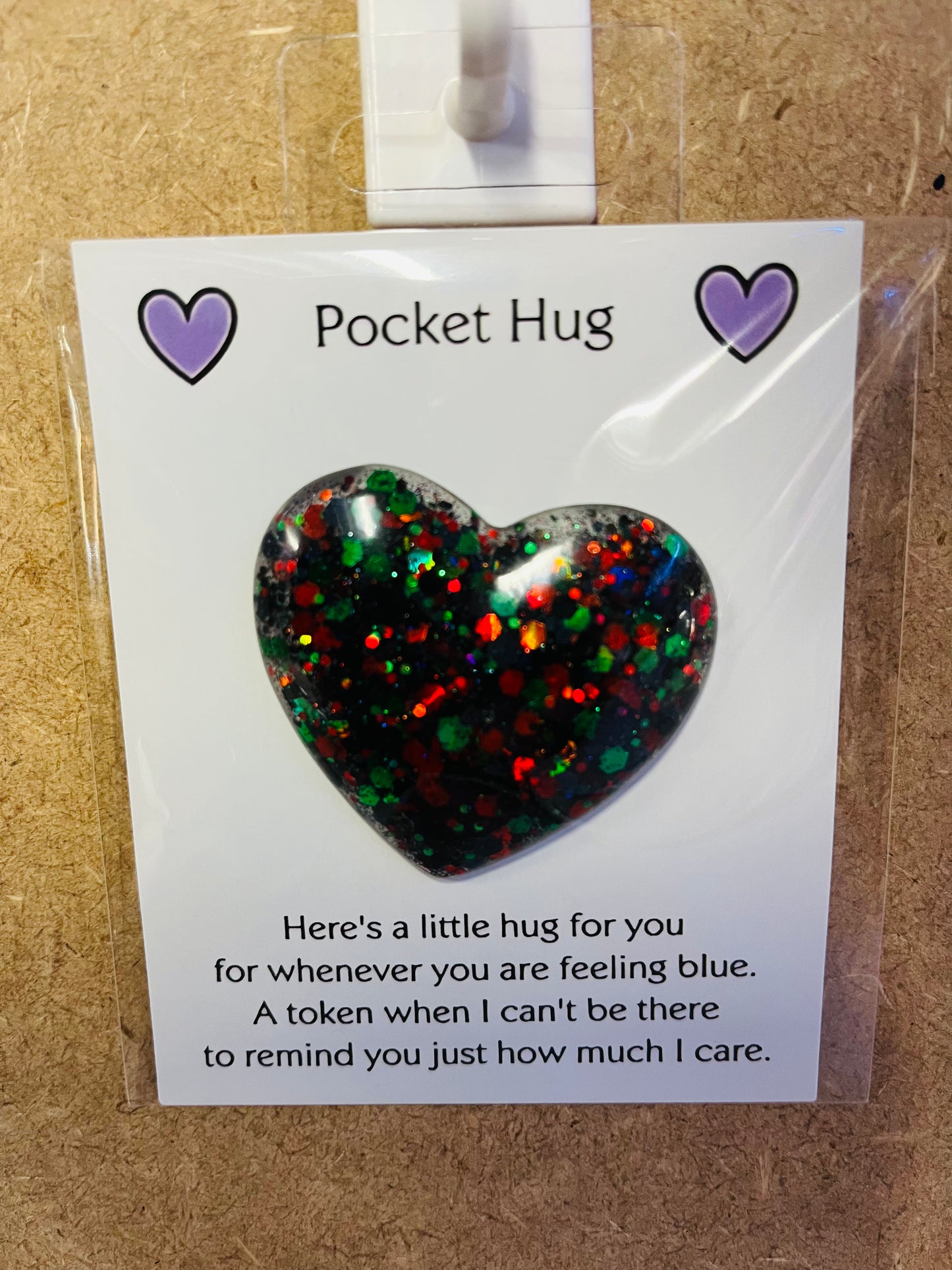 Pocket hug heart L