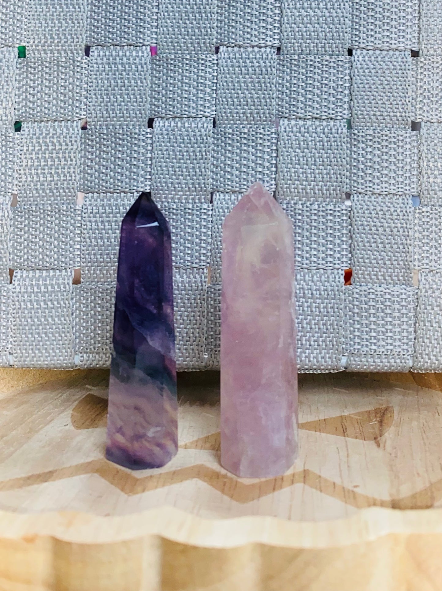 Flourite points