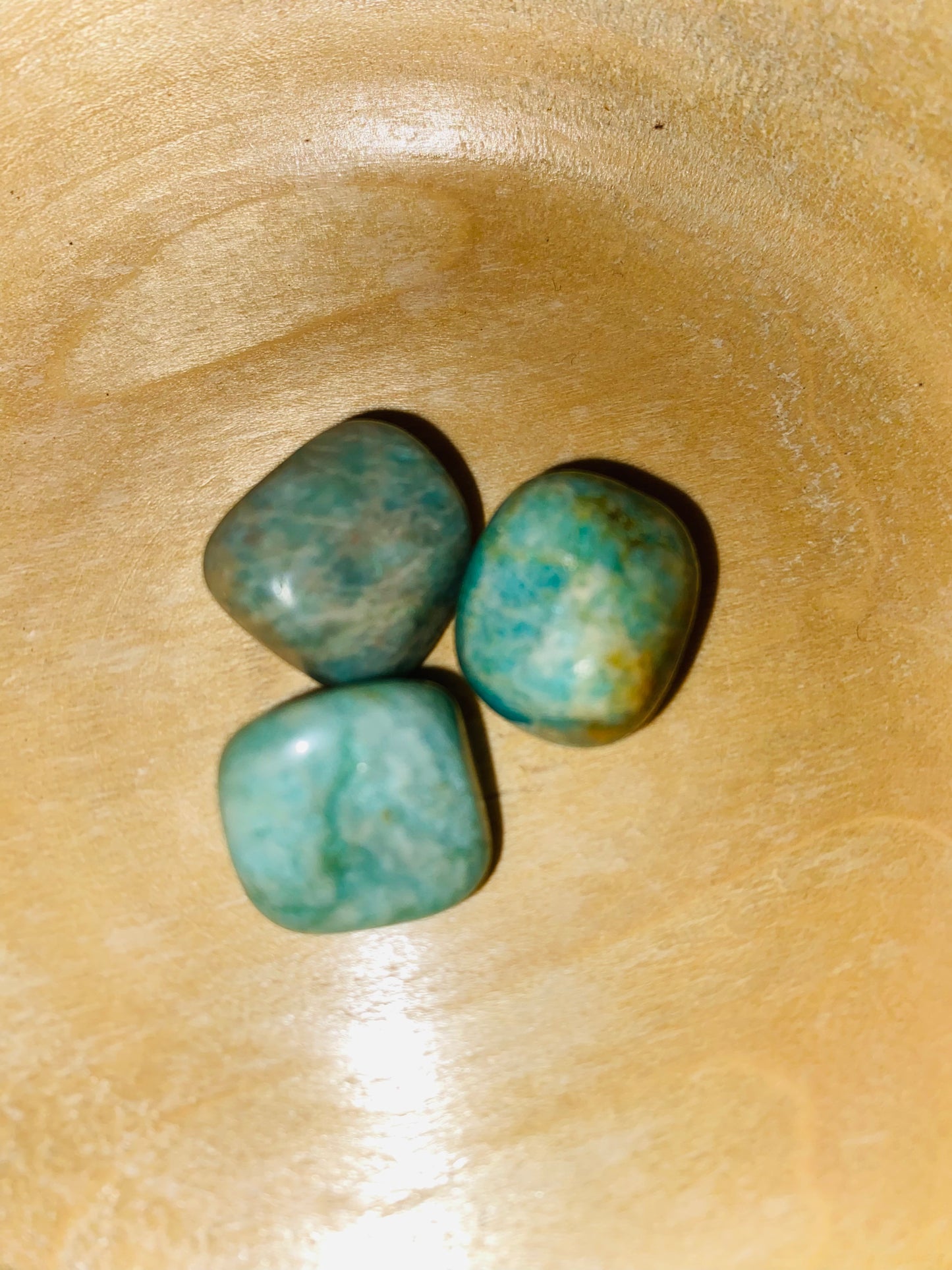 Amazonite tumbles
