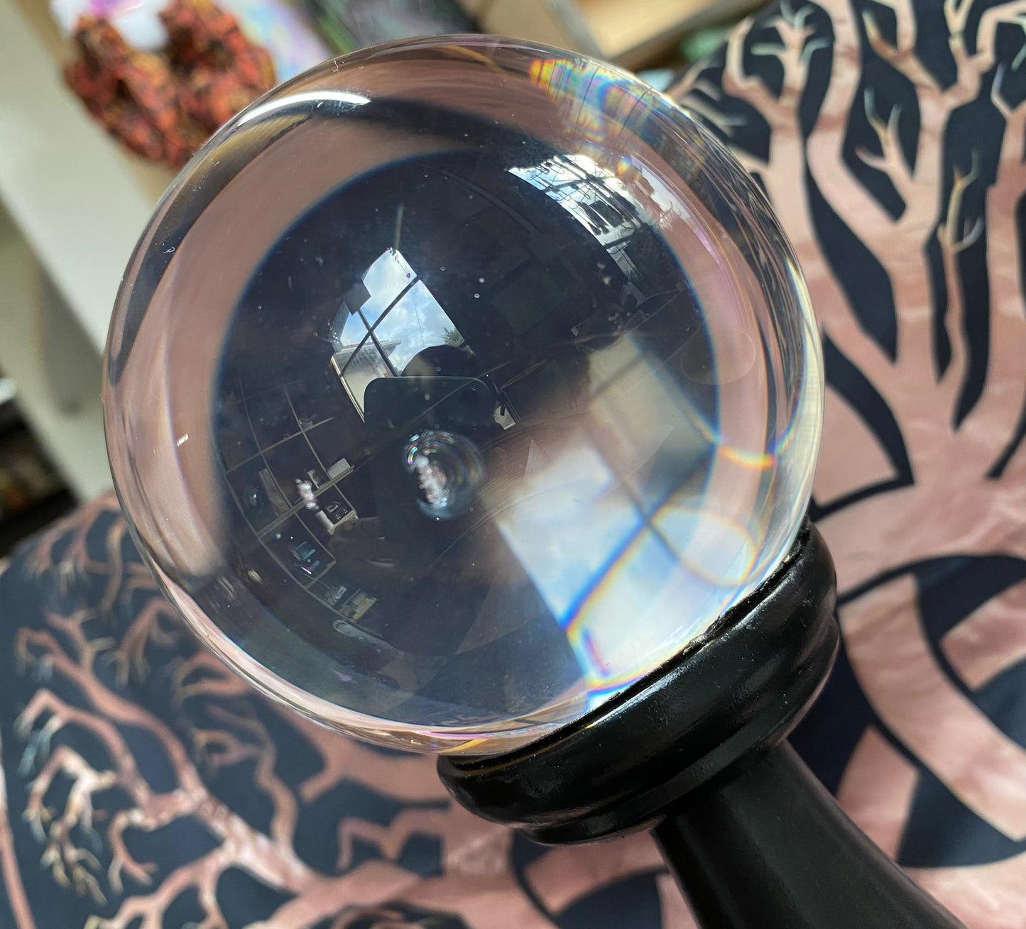 Crystal ball with stand REDUCED