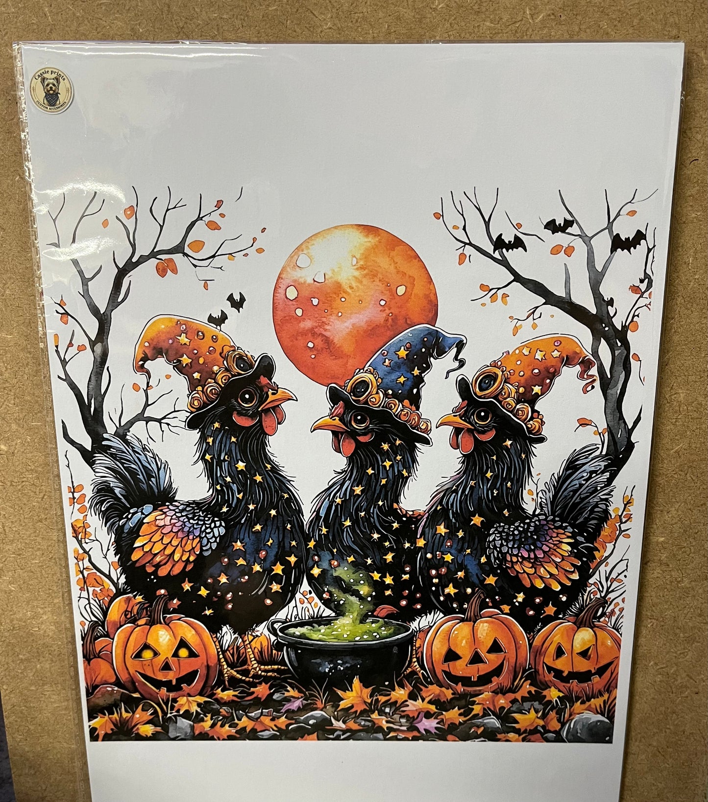 Chicken prints