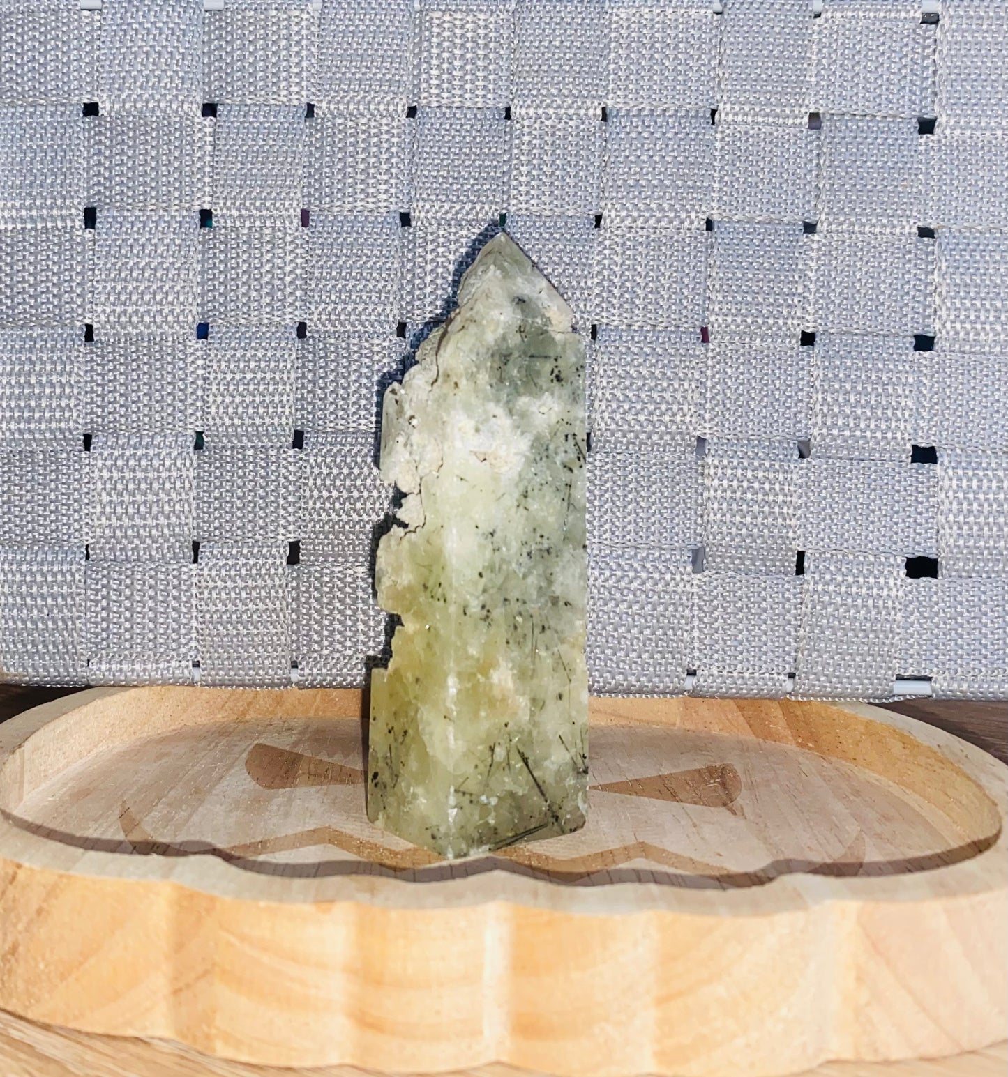 Prehnite tower