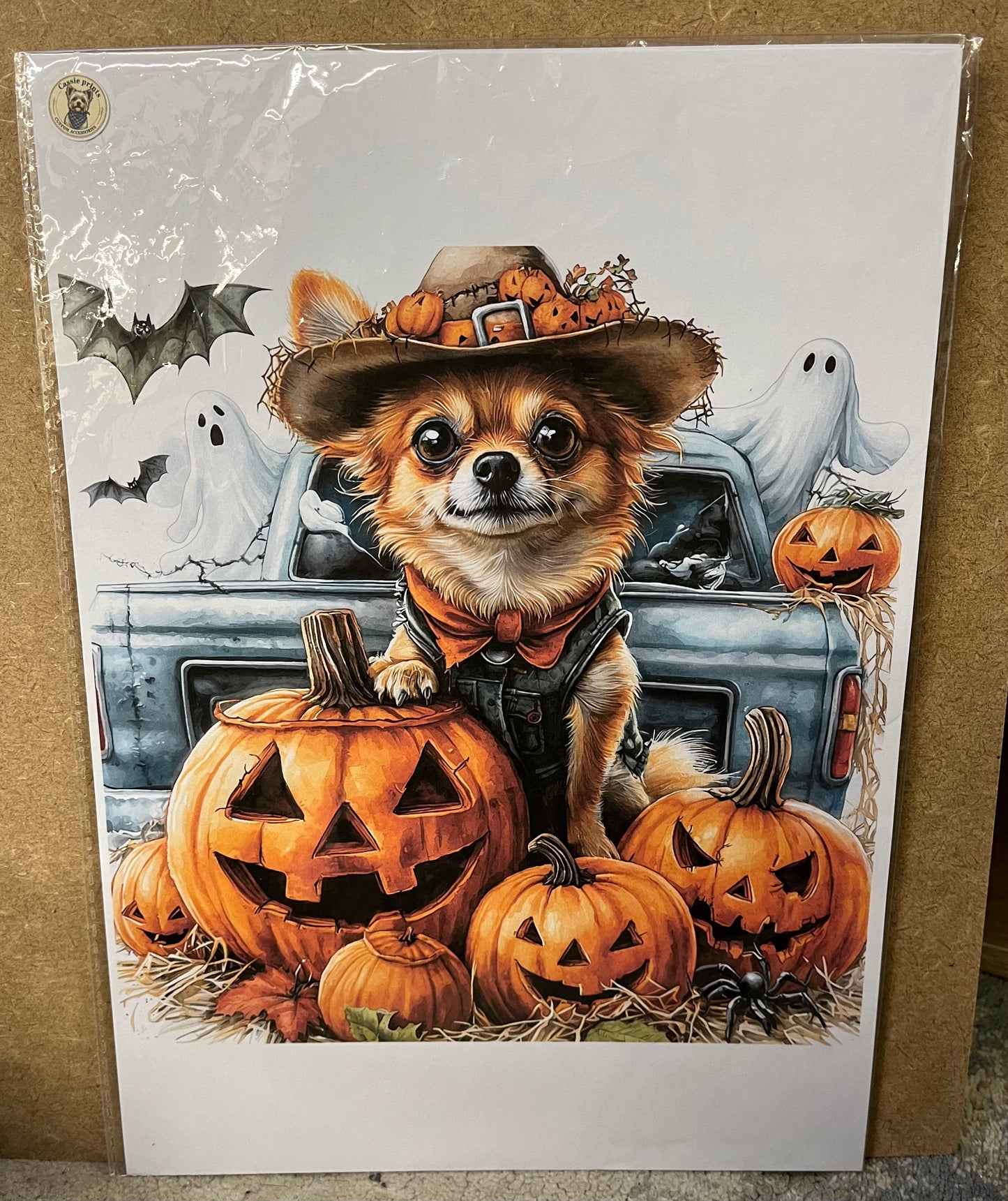 Dog Halloween prints