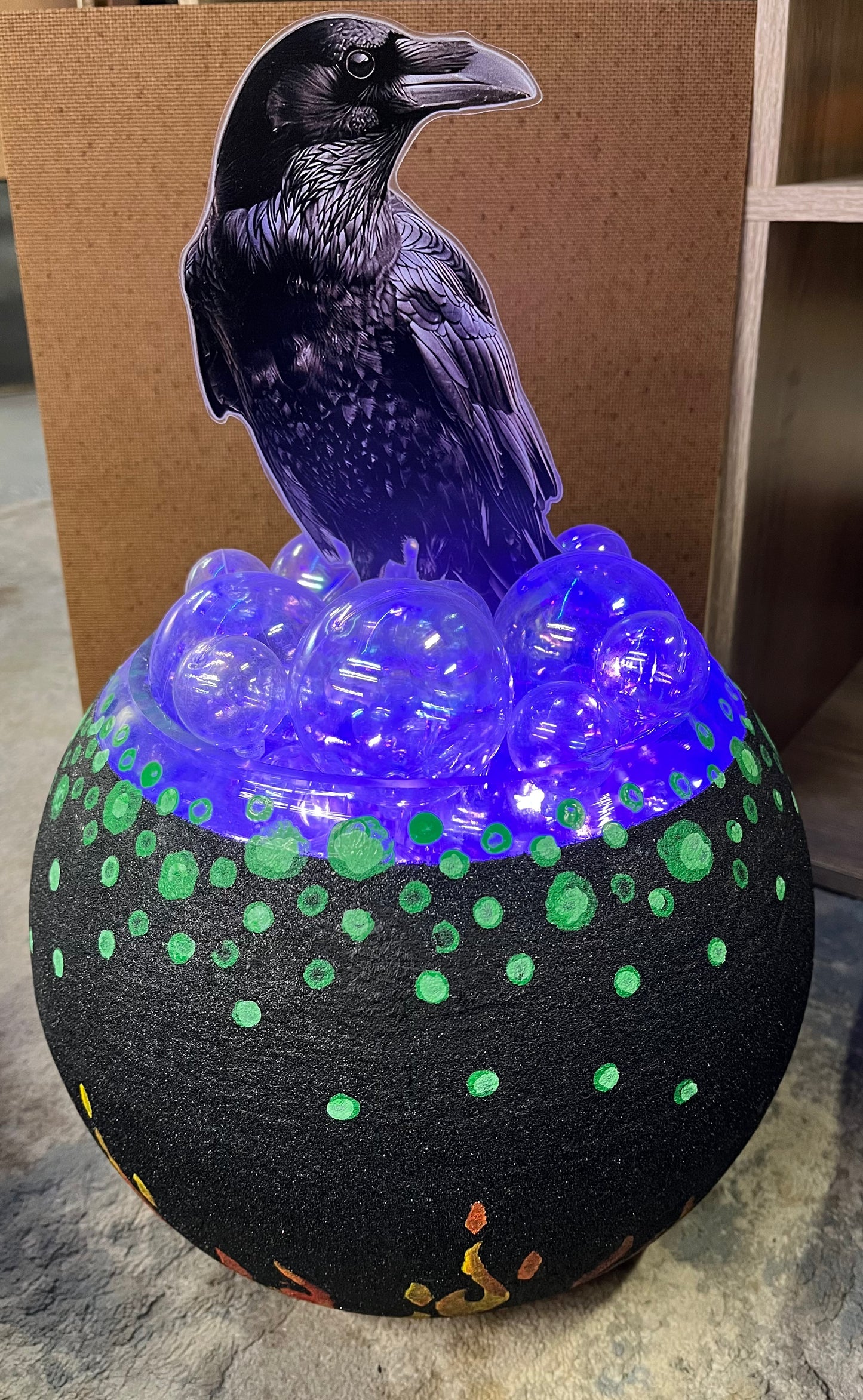 Bubbling Cauldron Display