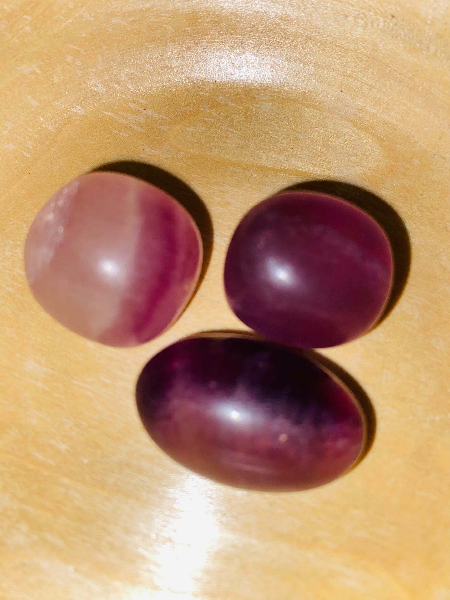 Flourite tumbles