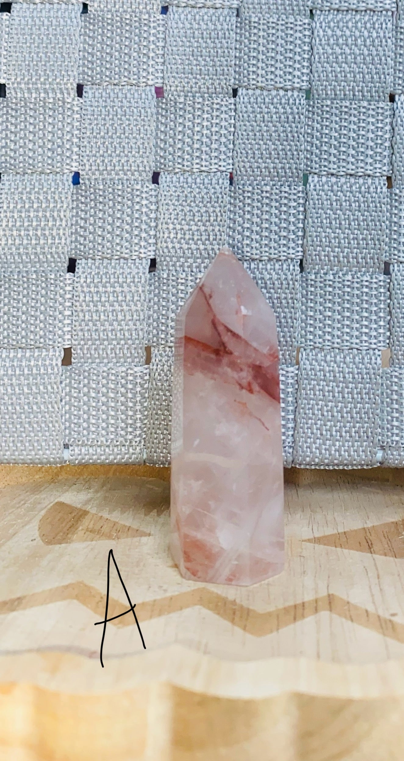 Fire Quartz points
