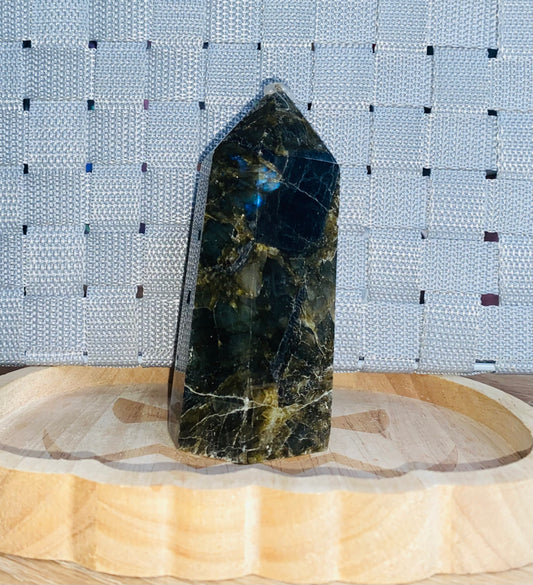 Labradorite tower