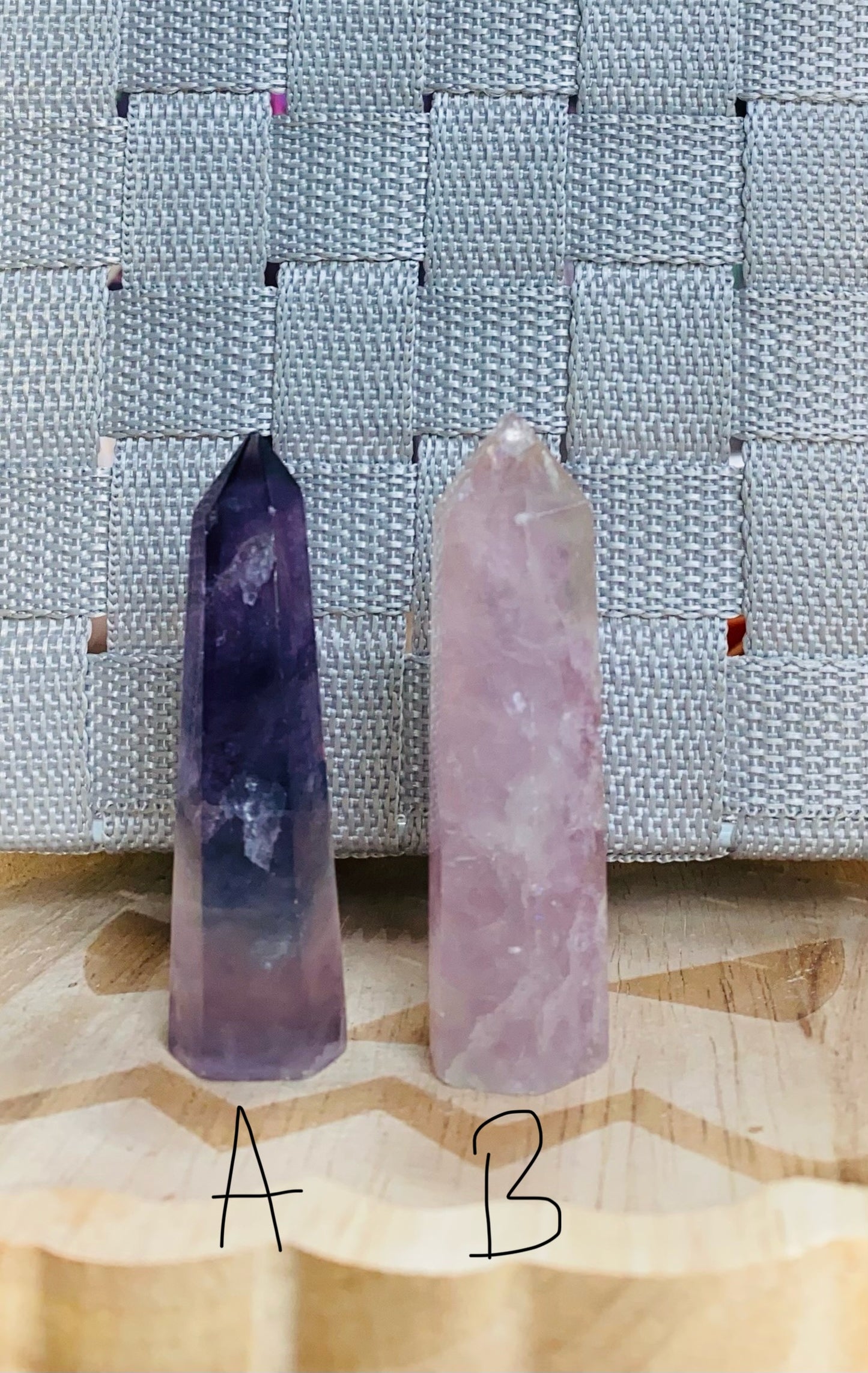 Flourite points