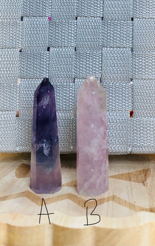 Flourite points