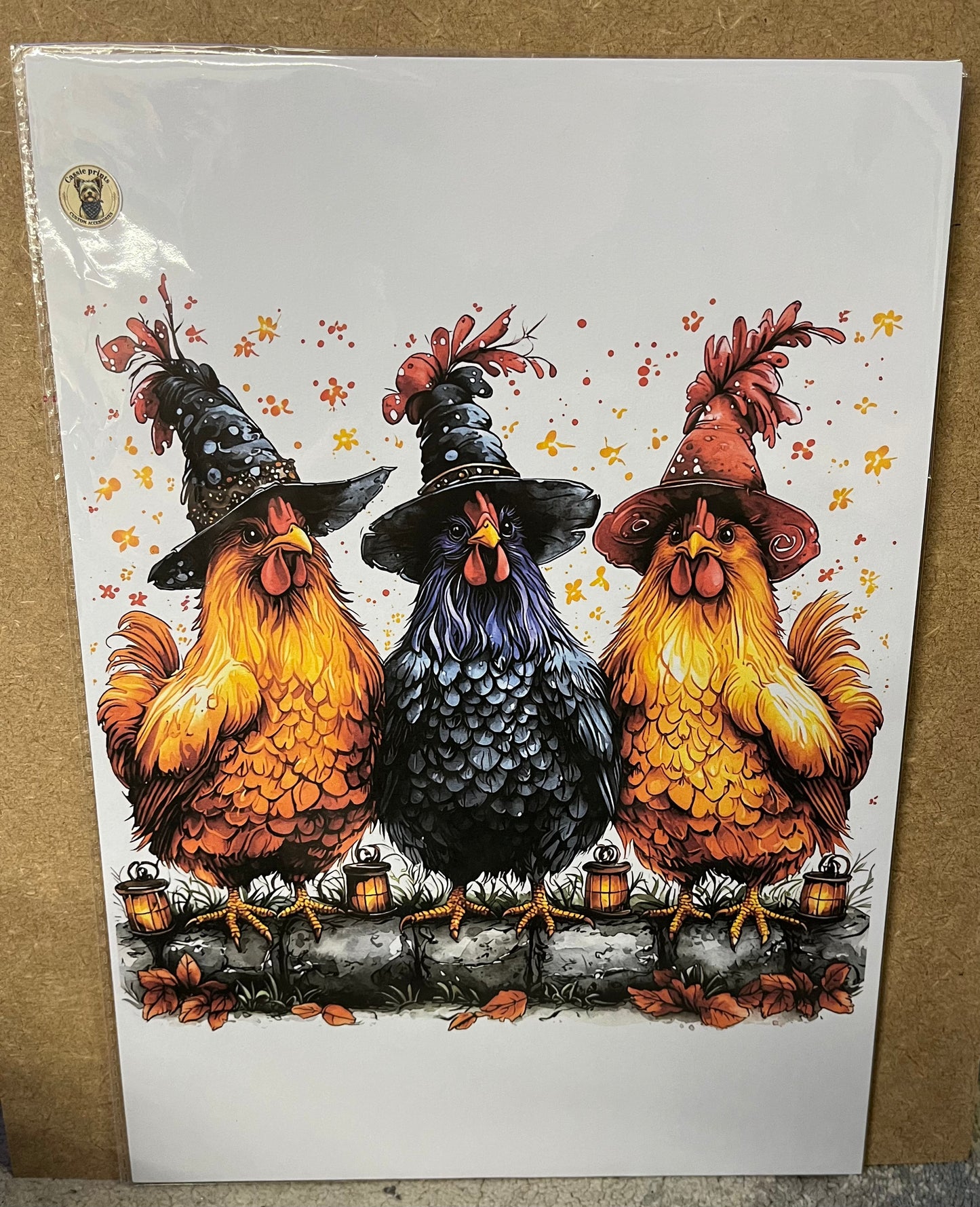 Chicken prints
