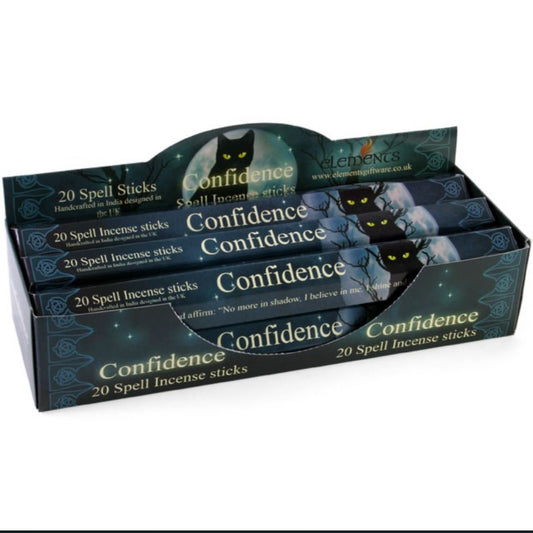 Confidence spell incense