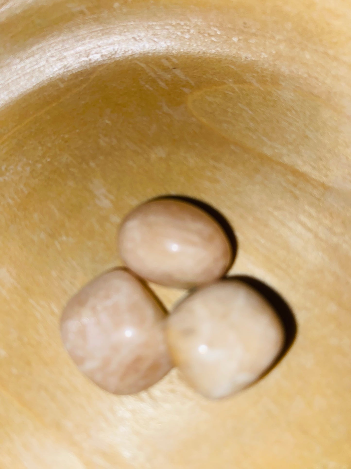 Peach moonstone tumbles