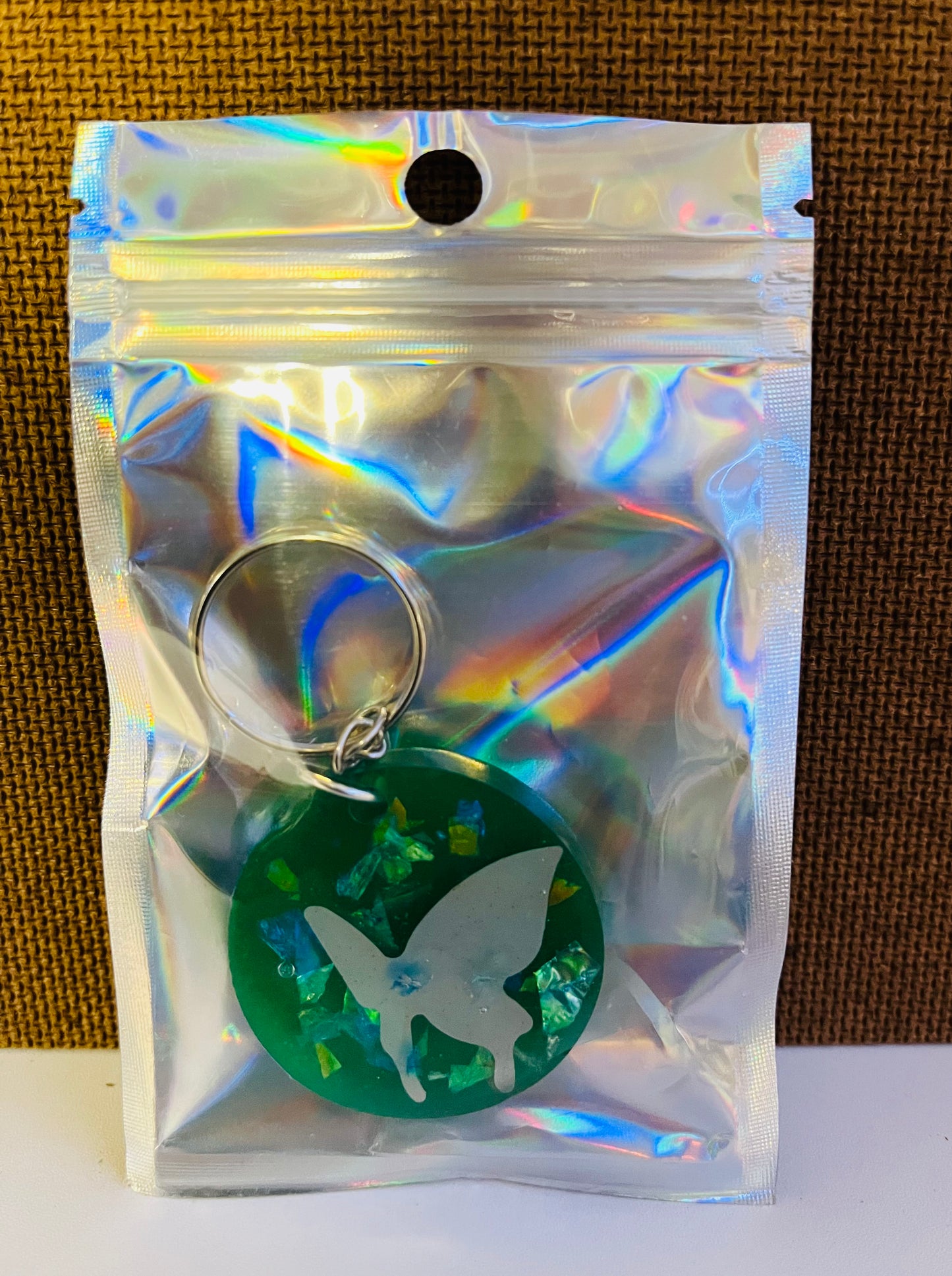Resin key rings