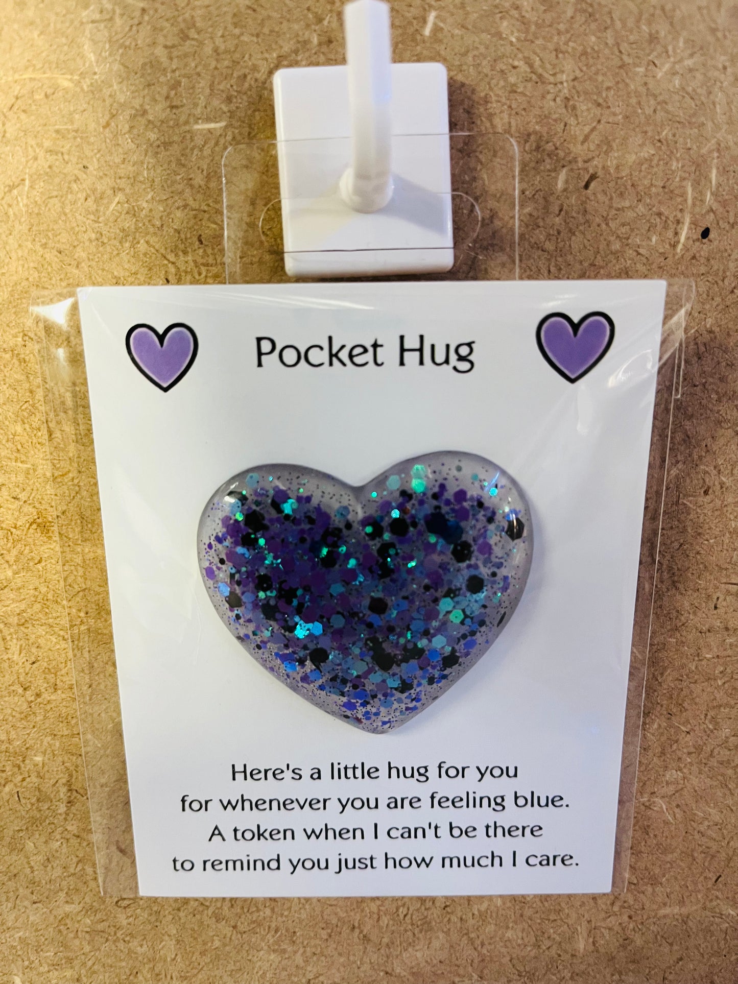Pocket hug heart L