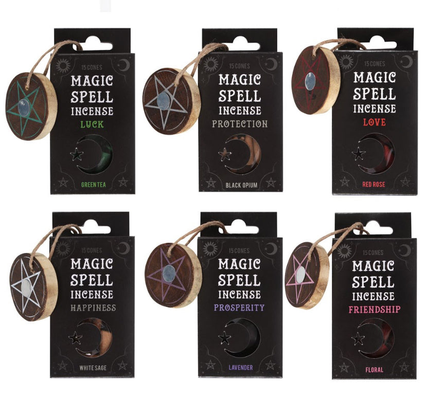 Magic spell incense cones
