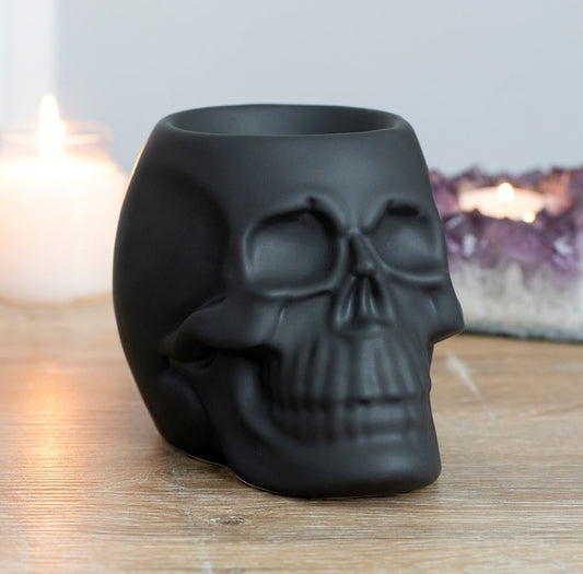 Skull oil burner