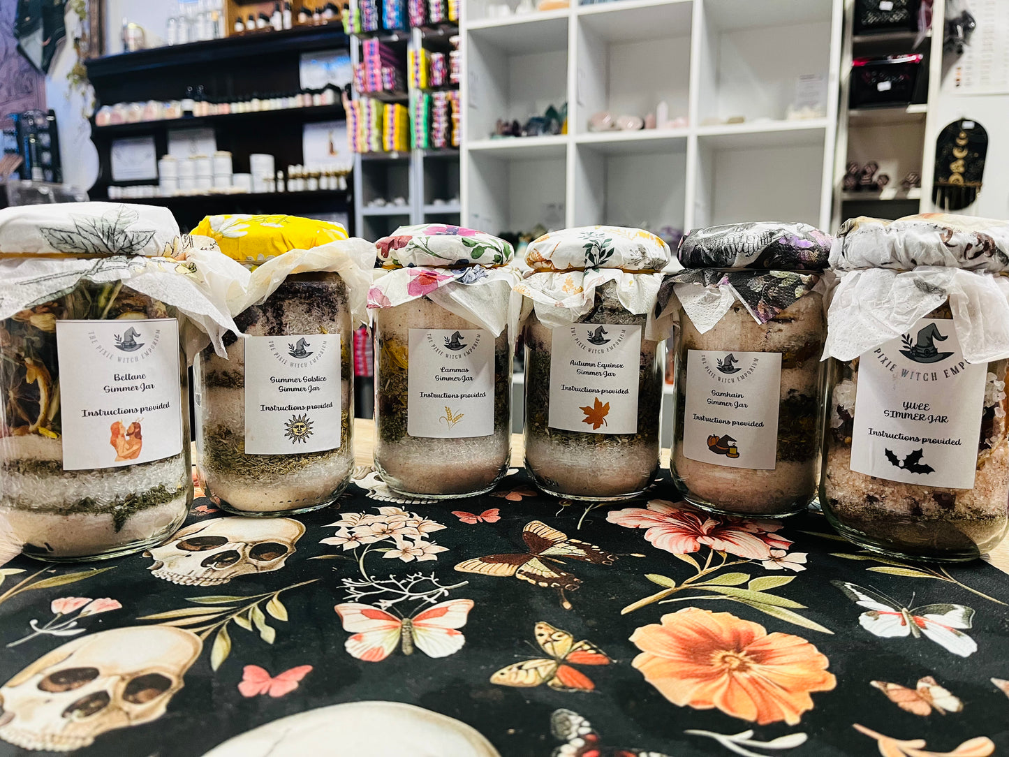 Sabbat Simmer Jars