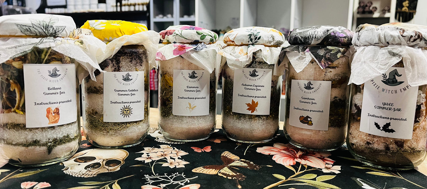 Sabbat Simmer Jars