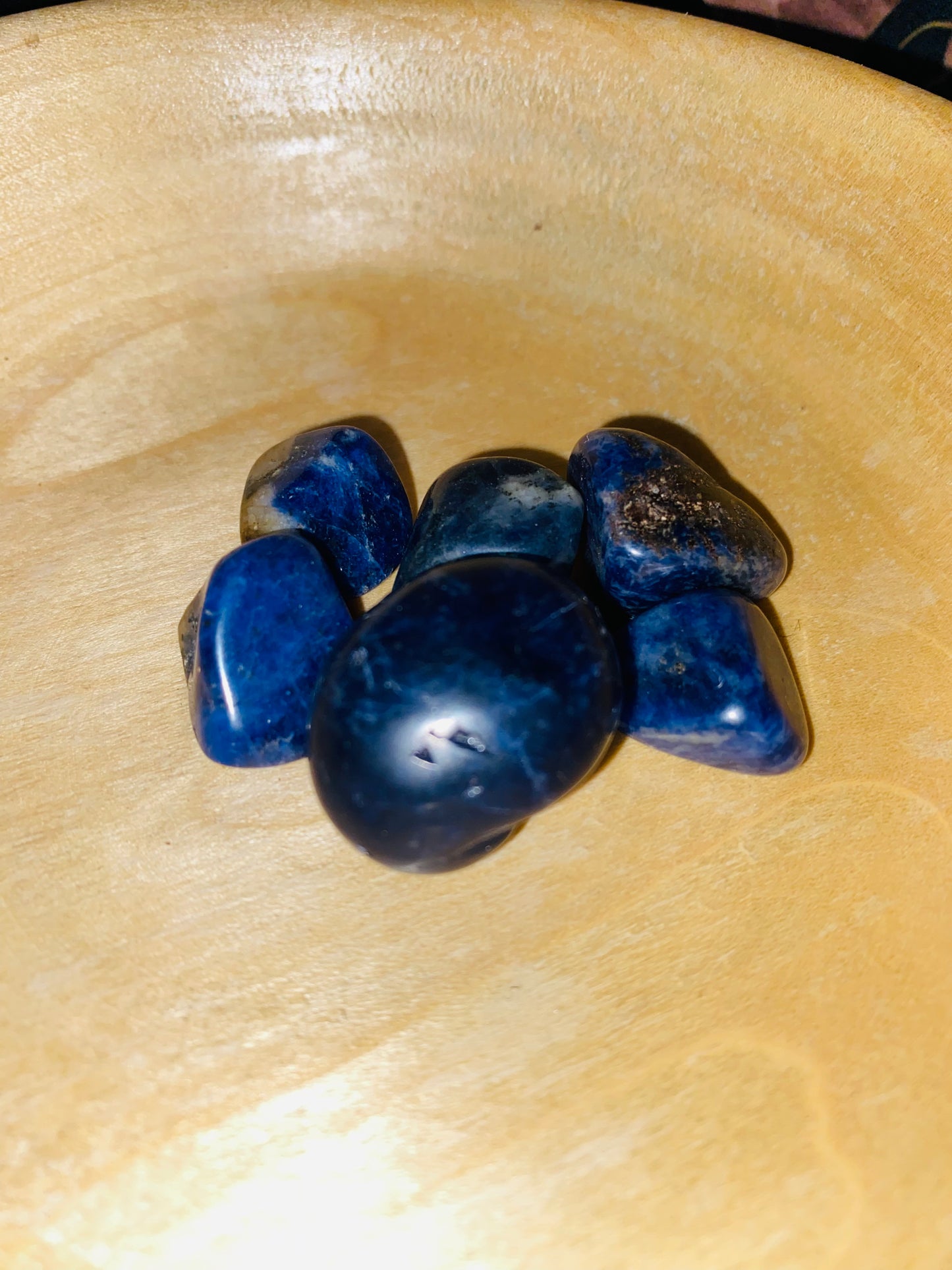 Lapis lazuli tumbles