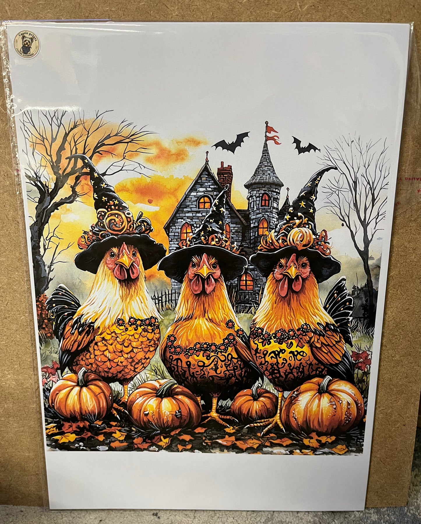 Chicken prints