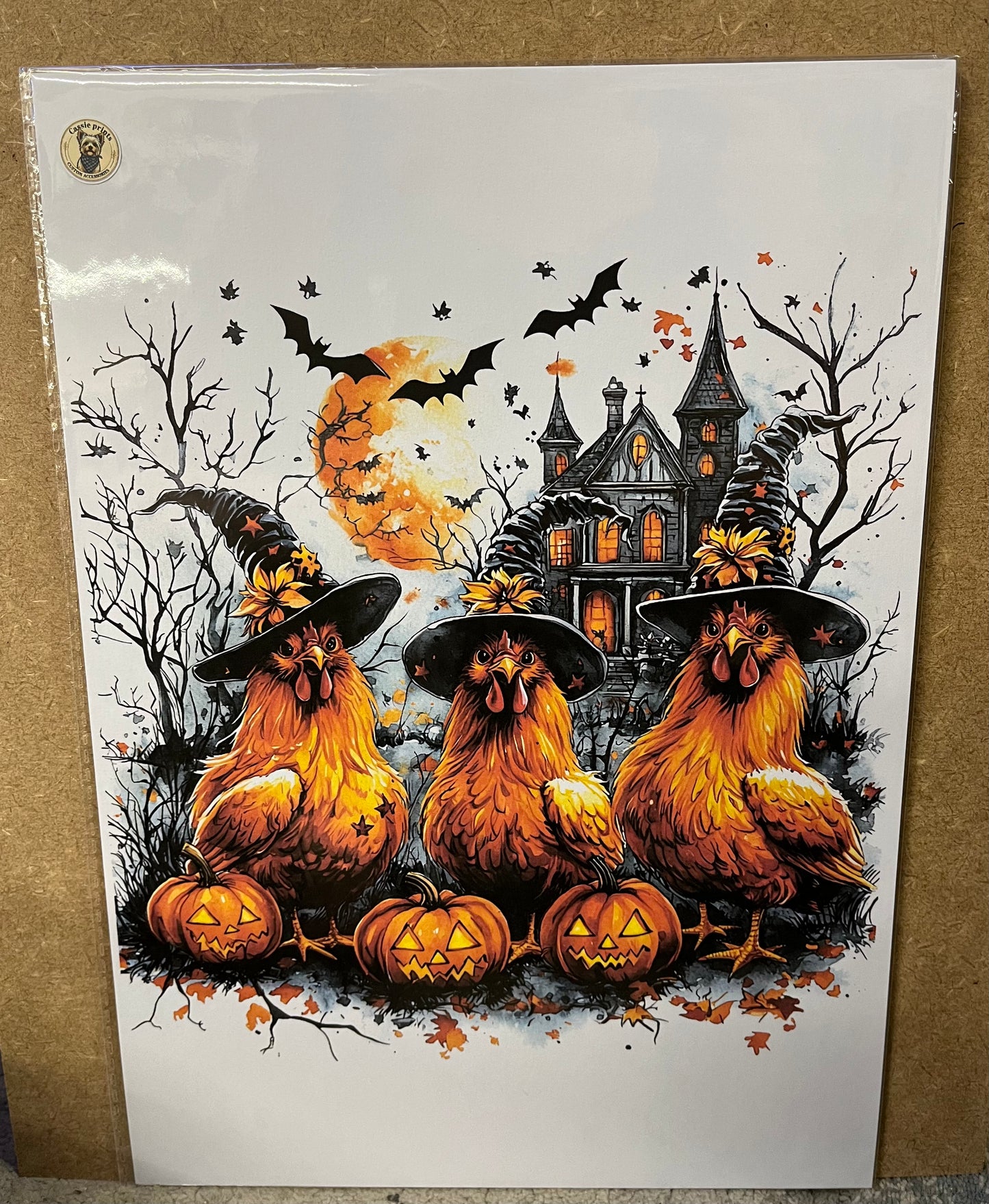 Chicken prints