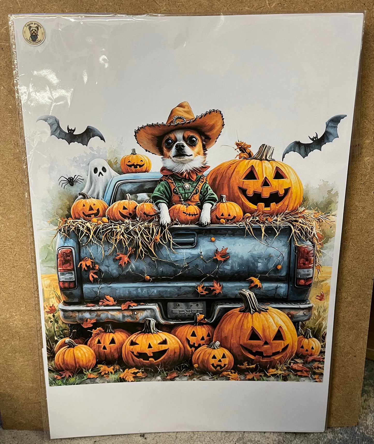 Dog Halloween prints