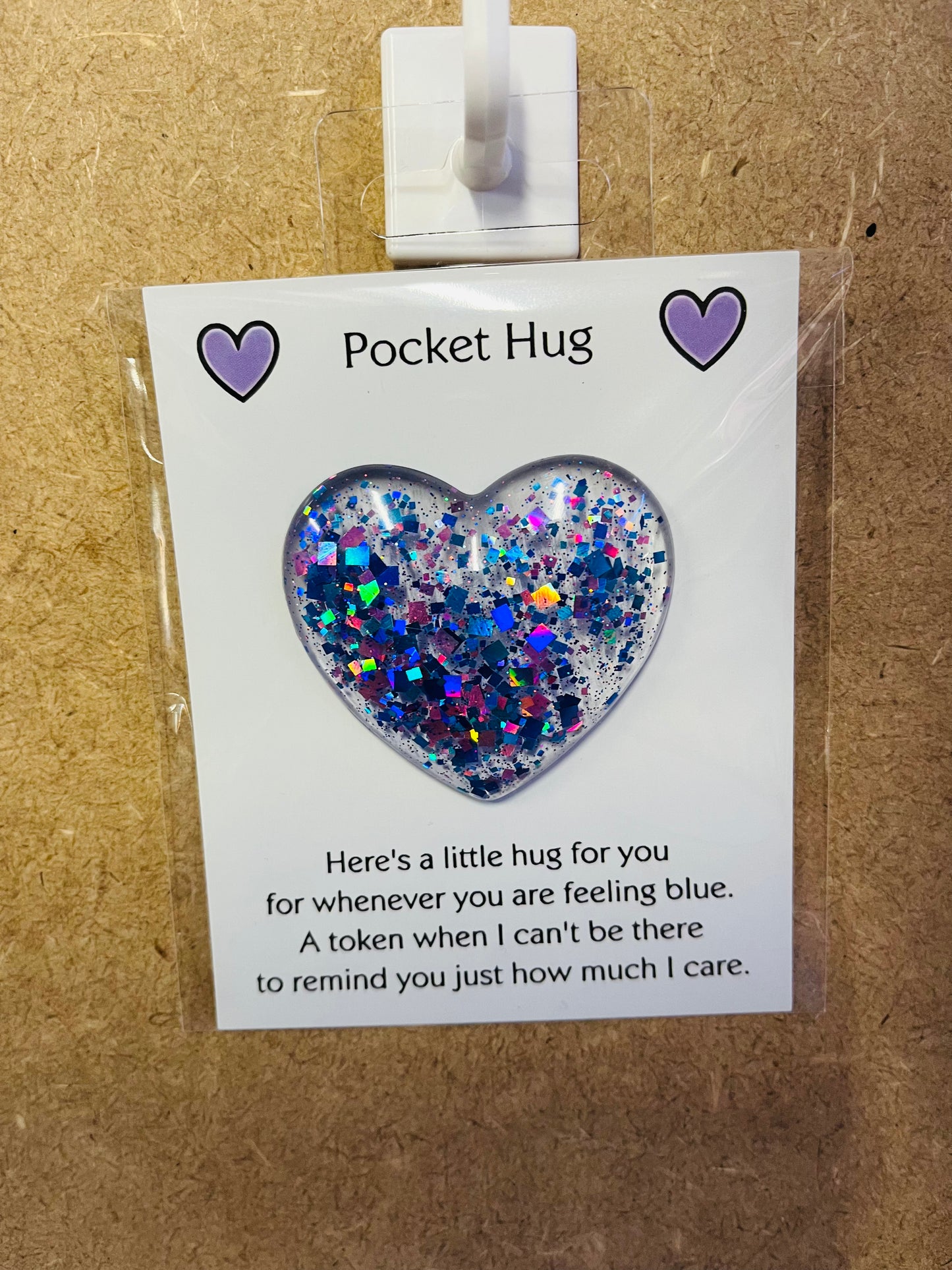 Pocket hug heart L