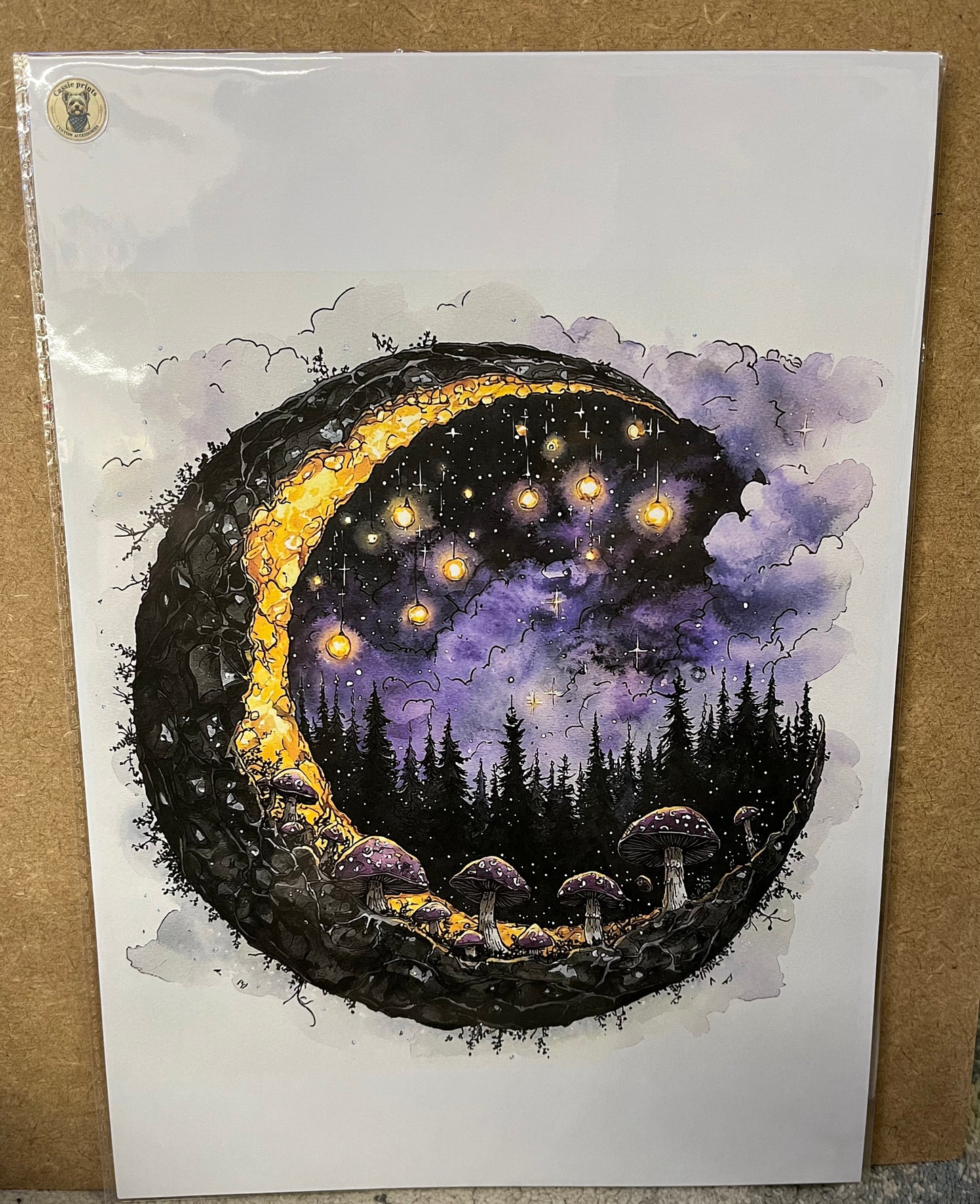 Mushroom prints