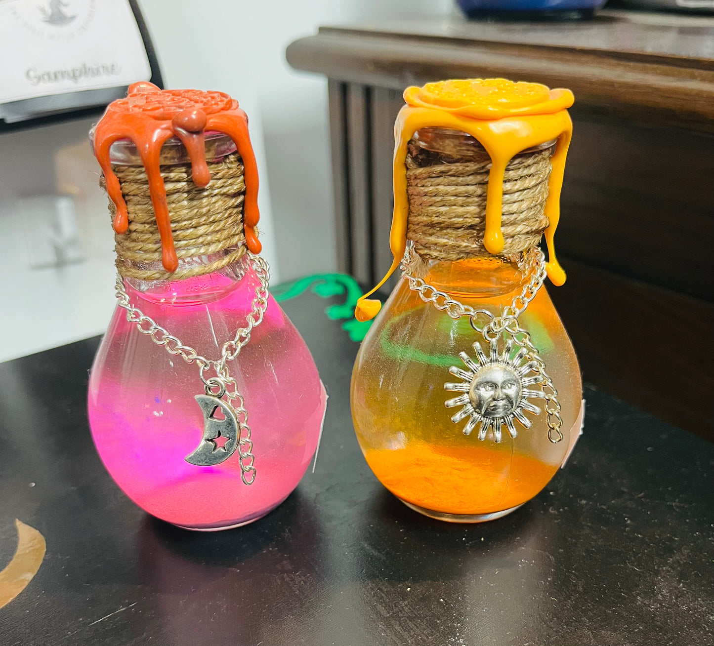 Sensory apothecary bottles