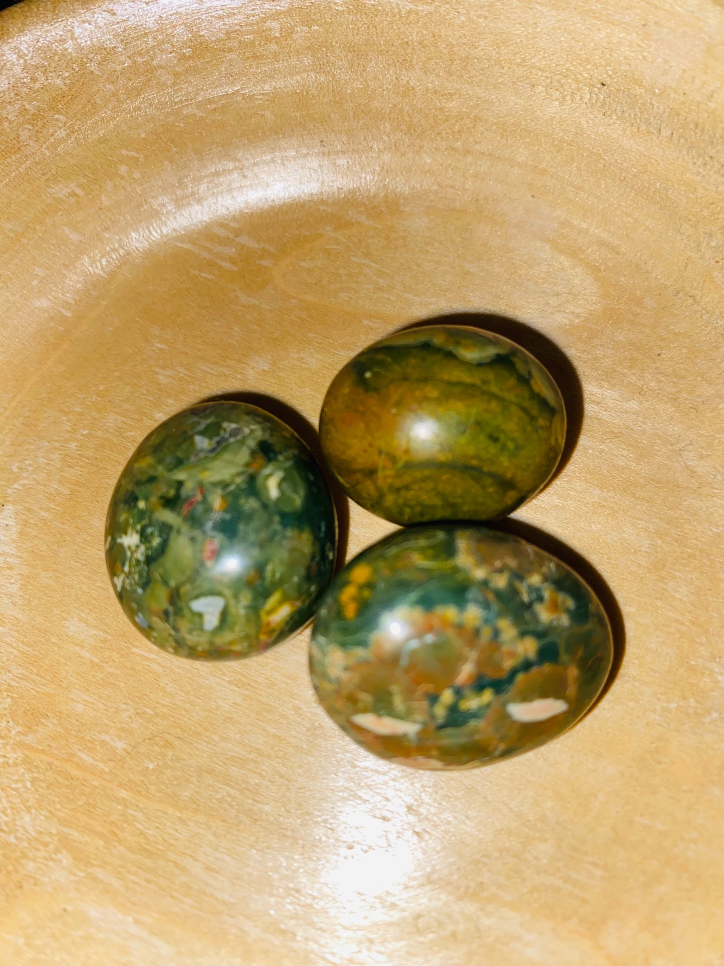 Rainforest Jasper tumbles