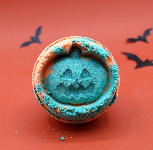 Fennel & orange Halloween XL bath bomb