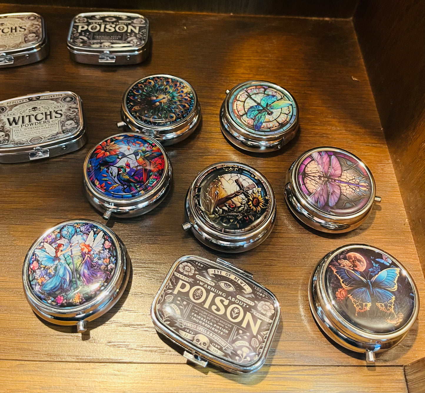 Pill boxes