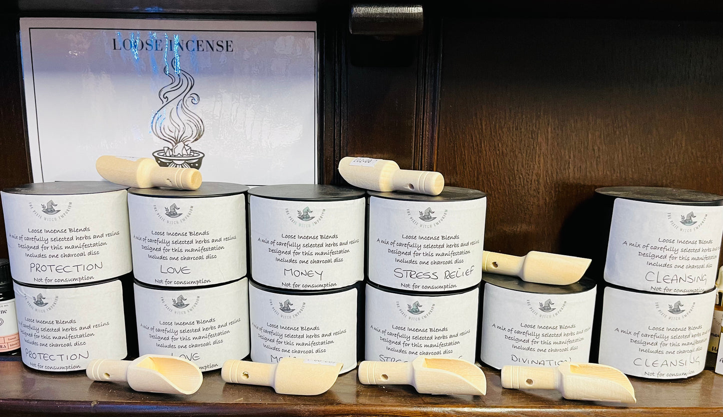 Loose incense blends