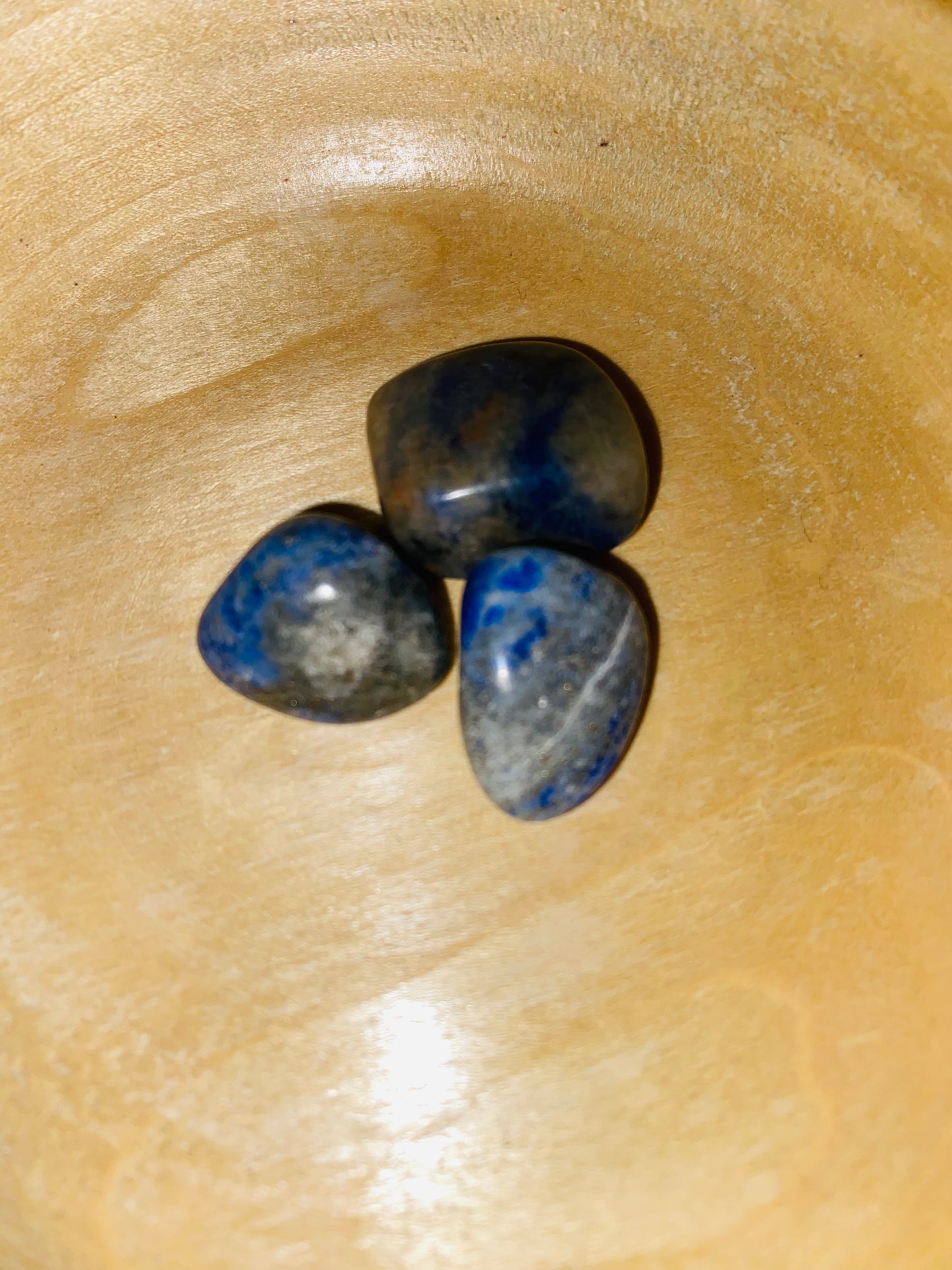 Sodalite tumbles