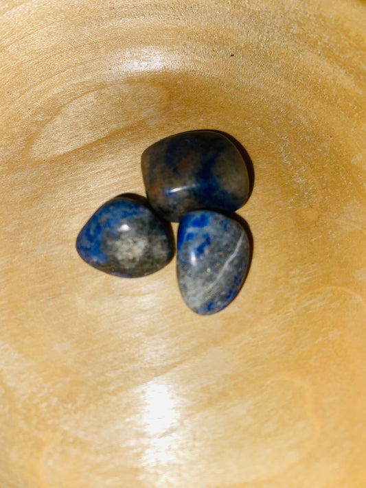 Sodalite tumbles